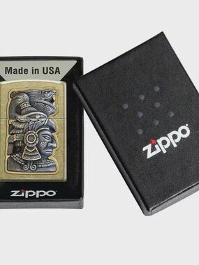 Rick Rietveld Mayan God Zippo Lighter